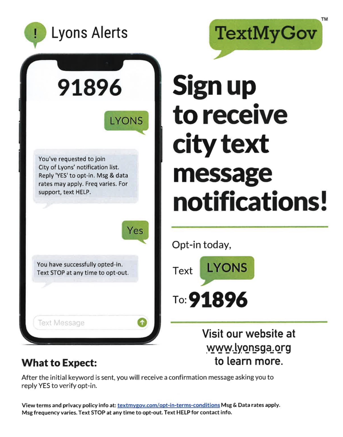 Text My Gov